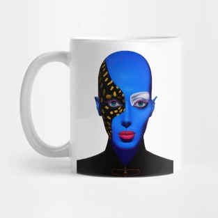 Divided Persona: Blue Mystique Mug